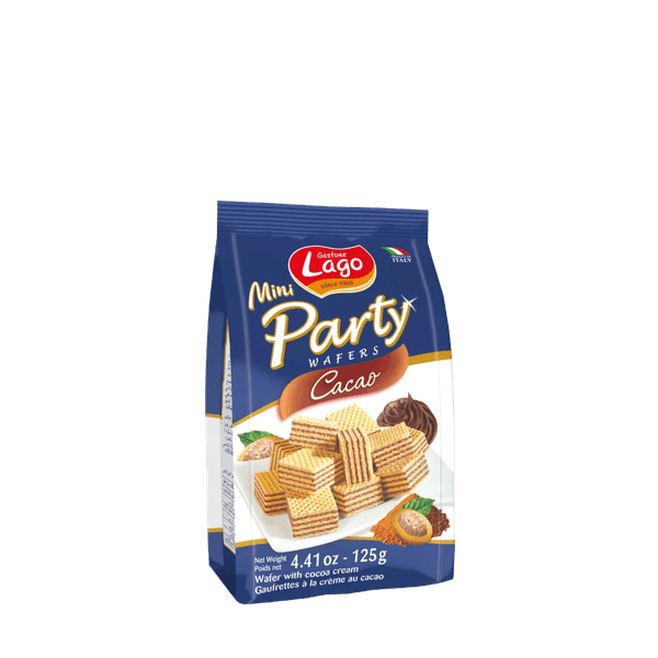 Wafer Lago Mini Party Cocoa 125g